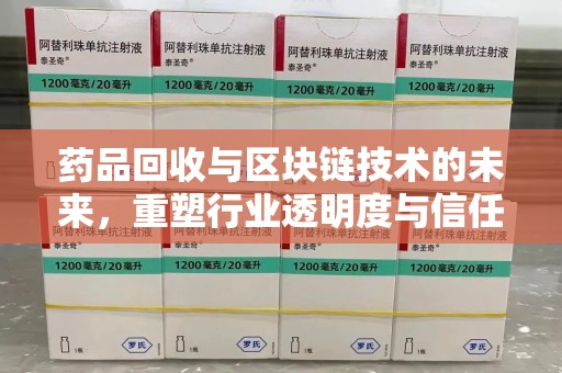 绵阳药品回收与区块链技术的未来，重塑行业透明度与信任